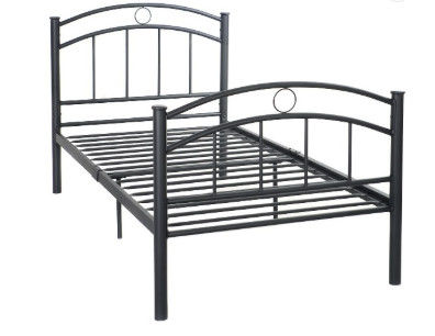 700 ملم ارتفاع الحديد الصلب الأثاث المدرسي قاعدة السرير هيكل قوي اللون الأسود